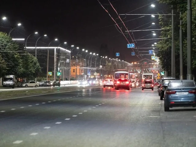 На улицах Кемерова установили более 2 000 светодиодных светильников