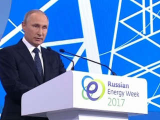 Стенограмма выступления Владимира Путина на пленарном заседании форума «Российская энергетическая неделя»