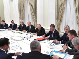 Александр Новак принял участие во встрече Президента России Владимира Путина с руководителями угледобывающих регионов