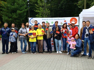 В Новосибирске прошел городской праздник #ВместеЯрче