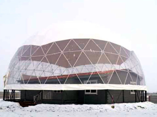 В Якутии жилой дом поместят под энергосберегающий купол