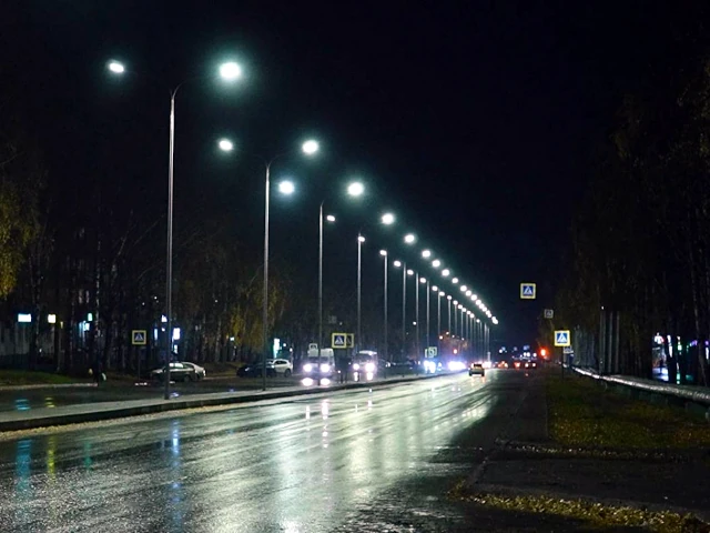 К Новому году в Прокопьевске полностью заменят городское освещение