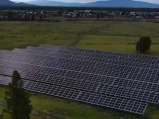 В Тыве введена в эксплуатацию третья солнечно-дизельная электростанция