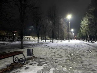 В райцентре Покровское Орловской области модернизировали уличное освещение