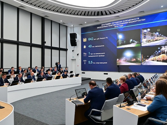 На модернизацию систем освещения в Башкортостане в 2023 году направили 300 млн рублей