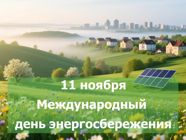 Поздравляем с Международным днём энергосбережения