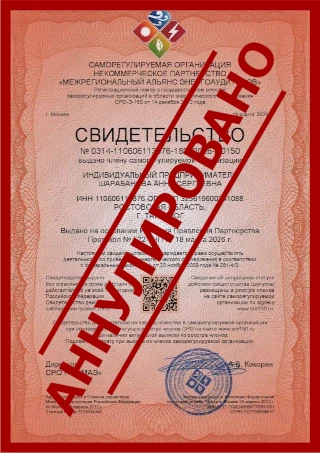 Выдача свидетельства (допуска) саморегулируемой организации в области энергетического обследования (СРО энергоаудиторов)